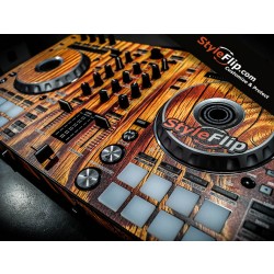 Pioneer DDJ-SR2 Custom Skin Decal Wood 2