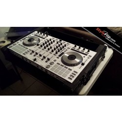 Pioneer DDJ-SX Custom Styleflip Skin Decal Simple White