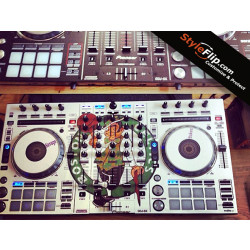 Pioneer DDJ-SX Custom Styleflip Skin Decal Boston