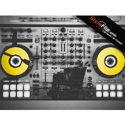 Pioneer DDJ-SX Joe Bunn Black White Design StyleFlip DJ Skin Custom Decal