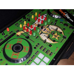 Pioneer DDJ-SX2 Skin Custom Green Swords
