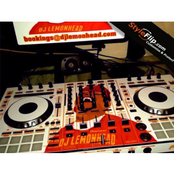 Pioneer DDJ-SX2 Skins DJ Lemonhead Custom Styleflip Design