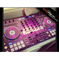 Pioneer DDJ SX2 Styleflip Custom Skin Purple Universe
