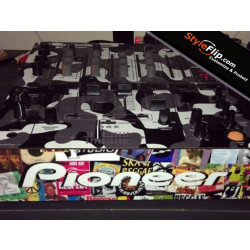Pioneer DJM 600 Custom Skin Styleflip Collage And Camo