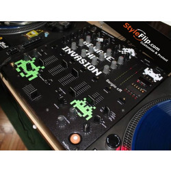 Pioneer DJM 600 Styleflip Custom Skin Pixel Black