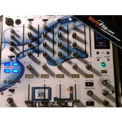 Pioneer DJM 800 Custom White And Blue Styleflip Skin