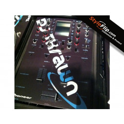 Pioneer DJM 909 Skin Styleflip Custom DJ Thrawn Blue Hoop