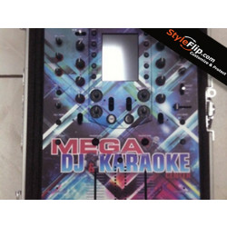 Pioneer DJM-909 Styleflip Custom Skin Mego DJ Karaoke