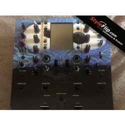 Pioneer DJM 909 Styleflip Custom Cookie Monster Skin Blue
