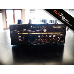 Pioneer DJM S3 Tetris Skin Blackmarble Back