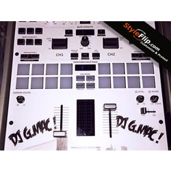 Pioneer DJM S9 Skin Custom White Styleflip City Decal