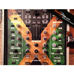Pioneer DJM-T1 Custom Styleflip Skin Decal Jamaica