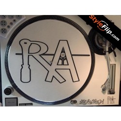 Pioneer PLX-1000 Custom Skin White Turntable