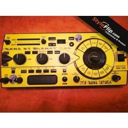 Pioneer RMX-1000 Custom Skin StyleFlip Decal Yellow Clean Minimal Design RMX