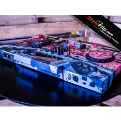 Pioneer XDJ-RR Custom Skin Chemical Brother Back View
