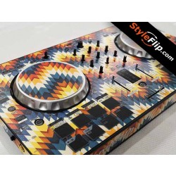 Pioneer DDJ-SB Custom Geometric Design Skin Styleflip