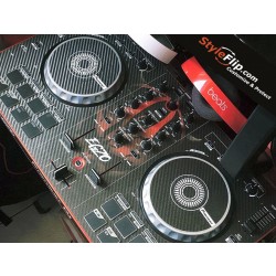 Pioneer DDJ SB Custom Skin Egzo Metallic StyleFlip Decal