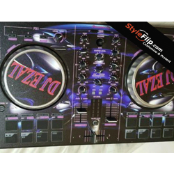Pioneer DDJ SB Custom Skin StyleFlip Design Blue Orb