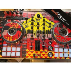 Pioneer DDJ SR2 Custom Trippy Abstract Design StyleFlip Skin
