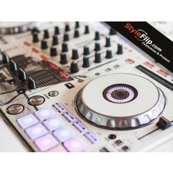 Pioneer DDJ SX2 Decal Clean Custom Skin Wrap Design White