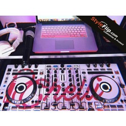 Pioneer DDJ SX2 Custom Skin DJ Chelli Pink StyleFlip