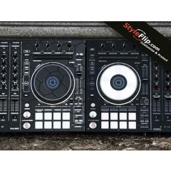 Pioneer DDJ SX2 Custom Skin StyleFlip Black Hectagon Design