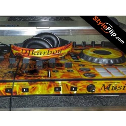 Pioneer DDJ SX2 Custom Vinyl Skin Styleflip Flames