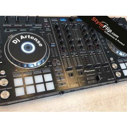 Pioneer DDJ SX2 Custom StyleFlip Skin Black Design
