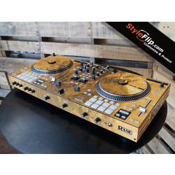Rane One Custom Skins Gold Texture Front