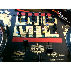 Rane SIXTYONE Styleflip Custom Black Yellow Skin Dmill