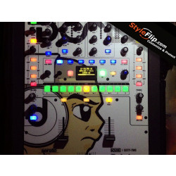 Rane SIXTYTWO Styleflip Custom White DJ Skin Decal