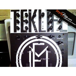 Rane TTM-56  Styleflip Custom Skin Black White Decal Tek