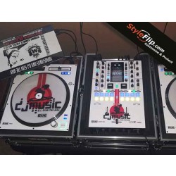 Rane 62 Custom Skin DJ MusicStyleFlip Decal Serato
