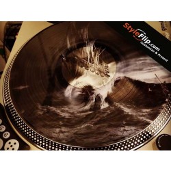 Rane Serato DJ Record Vinyl Custom Skin Design Smoke