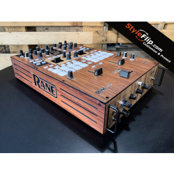 Rane Seventy Custom Skin Wood Grain Front Angle