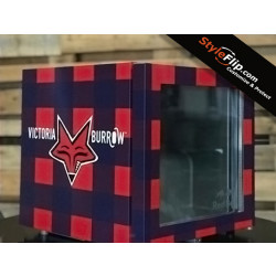 Redbull Refrigerator Skin Decal Wrap Styleflip Design 5