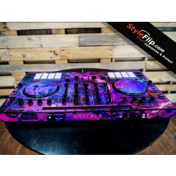 Reloop Mixon 4 Purple Dreams Skin Back