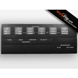 Roger Linn Linnstrument Label All Black Simple Skin Photo