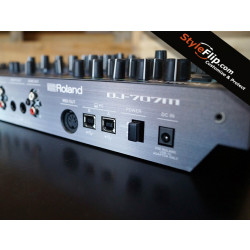 Roland DJ-707M Custom Skins Back