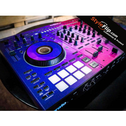 Roland DJ-808 Styleflip Custom Decals Dreamscape Angled
