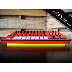 Roland MC-707 Yellow Red Front Custom Skins