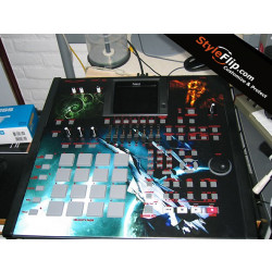 Roland MV 8800 Styleflip Custom Skin Space Ships Planes