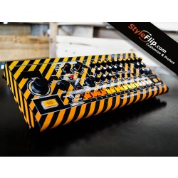 Roland TR-08 Custom Skins Hazard Front 2
