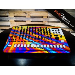 Roland TR-8S Rainbow Style Custom Skin Decal