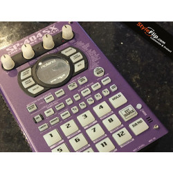 Roland SP 404 SX Purple Wamosiii Custom Skin Styleflip