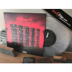 Serato Record Sleeve StyleFlip Skin Decal Vinyl Red Buildings