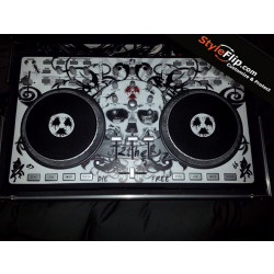 Skull Numark Mixtrack-Pro Custom Styleflip Skin Decal