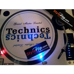Slipmat Custom Styleflip Technics SL 1210 M5G Skin Clean White