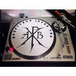 Slipmat Styleflip Custom White Skin Decal APB