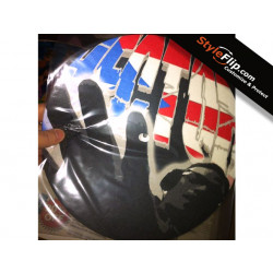 Slipmat Styleflip Custom Skin Hand Flag Font